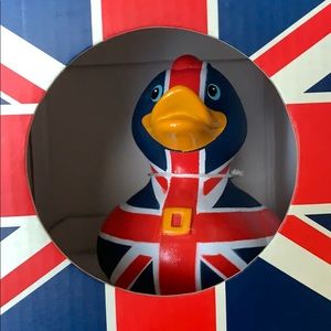NIB Collectible Union Jack Rubber Duck